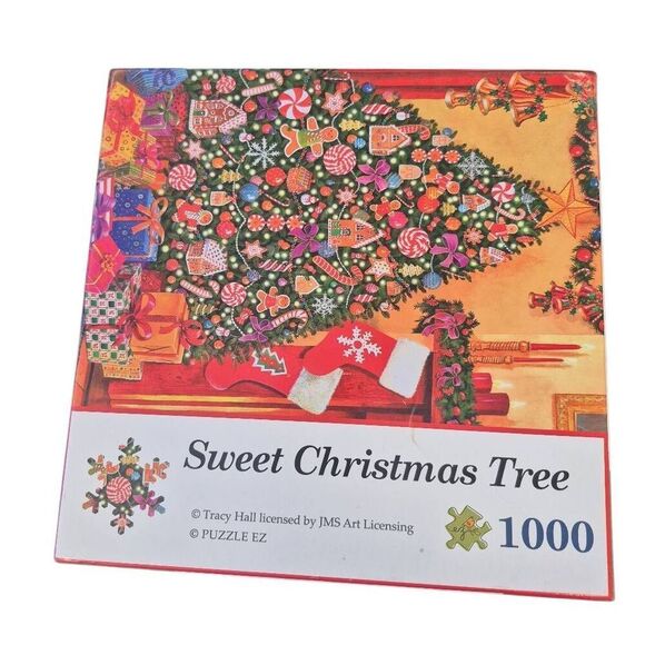 Puzzle EZ Sweet Christmas Tree by Tracy Hall 1000 pc Jigsaw Puzzle - Picture 4 of 7